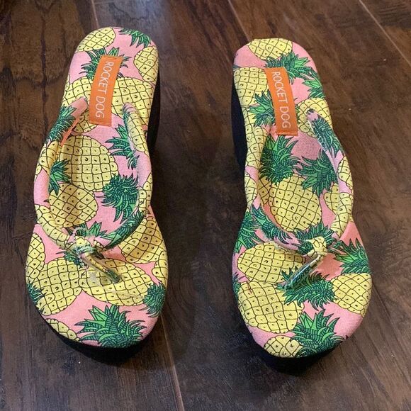Rocket Dog Pineapple 🍍 Wedge - Picture 1 of 8